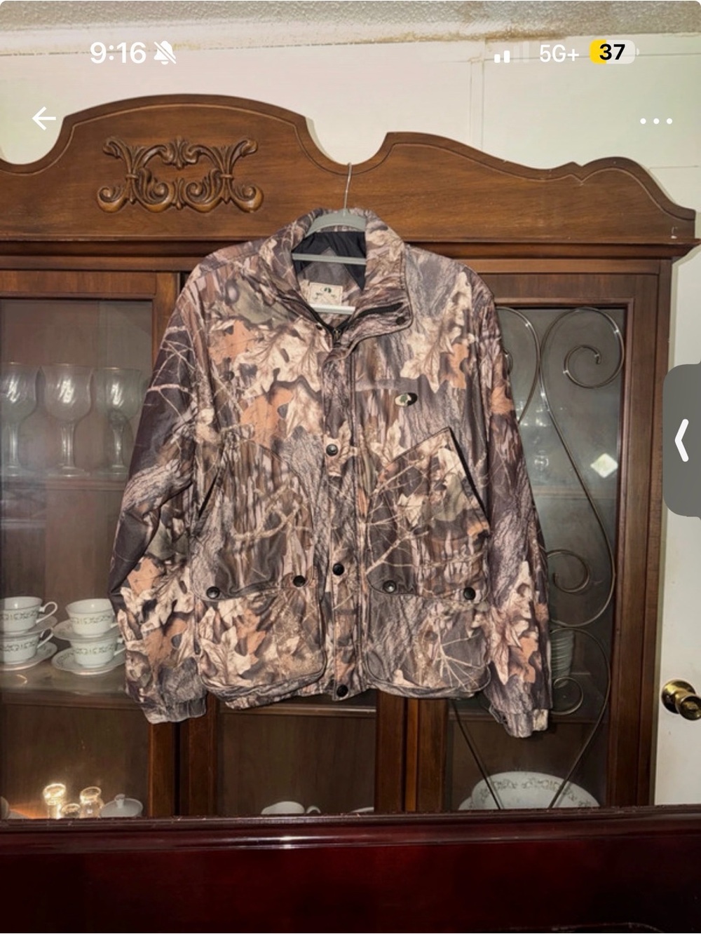 Men’s sized medium hunting jacket